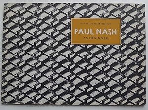 Paul Nash as Designer.