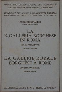 Bild des Verkufers fr LA R. GALLERIA BORGHESE IN ROMA. LA GALERIE ROYALE BORGHESE A' ROME. zum Verkauf von EDITORIALE UMBRA SAS