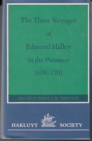 Seller image for The Three Voyages Of Edmond Halley In The Paramore 1698-1701. Hakluyt Society, Second Series, Volume 156-157. for sale by Time Booksellers