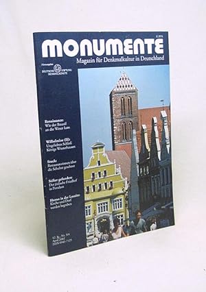 Seller image for Monumente : Magazin fr Denkmalkultur in Deutschland : 12. Jg., Nr. 3/4, April 2002 / Hrsg.: Deutsche Stiftung Denkmalschutz for sale by Versandantiquariat Buchegger