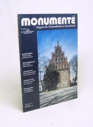 Seller image for Monumente : Magazin fr Denkmalkultur in Deutschland : 12. Jg., Nr. 5/6, Juni 2002 / Hrsg.: Deutsche Stiftung Denkmalschutz for sale by Versandantiquariat Buchegger