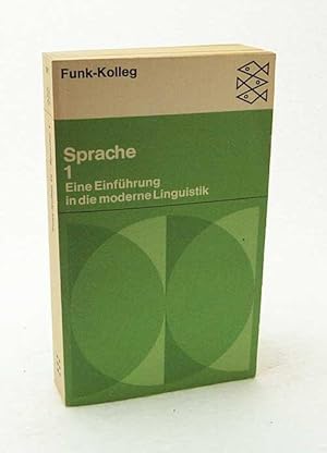 Bild des Verkufers fr Funk-Kolleg Sprache : eine Einf. in 2 Bd.; e. Sendereihe d. Hess. Rundfunks, d. Saarl. Rundfunks, d. Sddt. Rundfunks u. d. Sdwestfunks (Quadriga) : Bd. 1., Eine Einfhrung in die moderne Linguistik / Wiss. Leitung : Klaus Baumgrtner u. Hugo Steger zum Verkauf von Versandantiquariat Buchegger