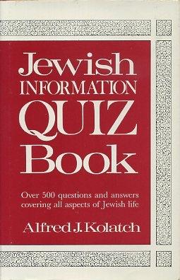 Seller image for JEWISH INFORMATION QUIZ BOOK for sale by By The Way Books