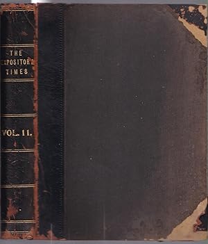 The Expository Times - Volume 11 - Oct 1899 - Sept. 1900