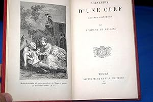 Seller image for SOUVENIRS D'UNE CLEF LEGENDE HISTORIQUE for sale by Librairie RAIMOND