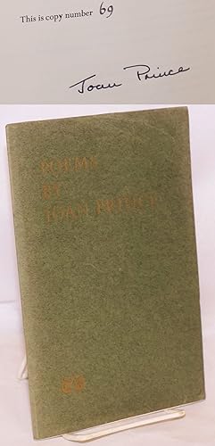 Poems by Joan Prince [signed/limited]