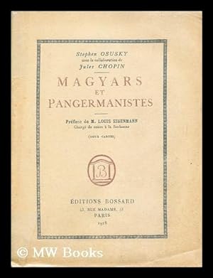 Seller image for Magyars et pangermanistes for sale by MW Books