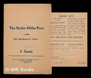 Seller image for The Stalin-Hitler Pact and the imperialist war for sale by MW Books