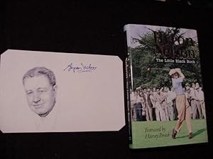 Seller image for SIGNED PHOTO CARD (Plus Copy of 'The Little Black Book') for sale by Daniel Montemarano