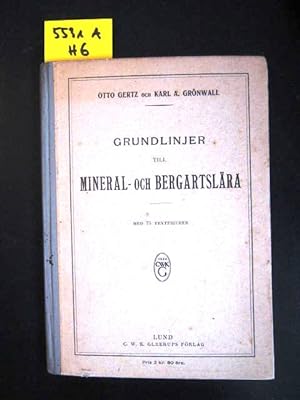 Immagine del venditore per Grundlinjer till Mineral- och Bergartslra. Med 75 Textfigurer. venduto da Augusta-Antiquariat GbR