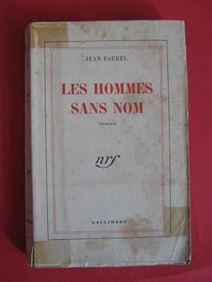 Imagen del vendedor de Les hommes sans noms a la venta por Tant qu'il y aura des livres