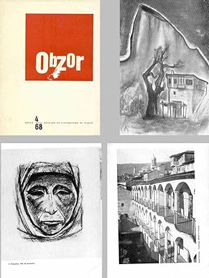 OBZOR. Revue Bulgare de littterature et D'arts. Quatrième Trimestre 1968