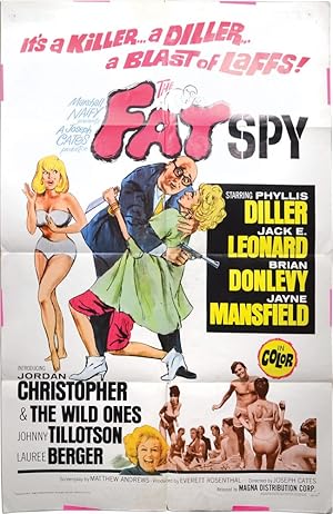 Image du vendeur pour The Fat Spy (Original poster for the 1966 film) mis en vente par Royal Books, Inc., ABAA