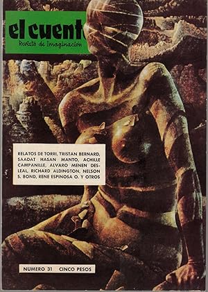 Seller image for EL CUENTO: Revista de Imaginacin. No. 31. Tomo V. Ao V. Agosto 1968. for sale by ABLEBOOKS