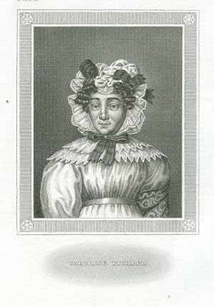 Bild des Verkufers fr Portrt. Brustbild, Blick en Face. Original - Stahlstich (anonym), 24,5 x 14,5 cm, ca. 1850. zum Verkauf von Antiquariat Michael Eschmann