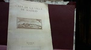 Imagen del vendedor de LA CASA DE LA VILLA DE MADRID VARELA HERVIAS, EULOGIO 1951 a la venta por LIBRERIA ANTICUARIA SANZ