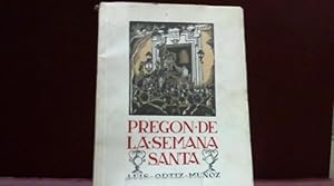 Immagine del venditore per PREGON DE LA SEMANA SANTA ORTIZ MUOZ LUIS 1946 venduto da LIBRERIA ANTICUARIA SANZ