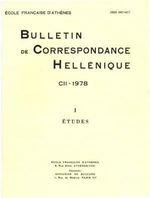 Bulletin de correspondance hellénique - Extraits : Louis Robert - Documents d'Asie Mineure CII-19...