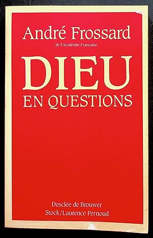 Seller image for Dieu en questions for sale by LibrairieLaLettre2