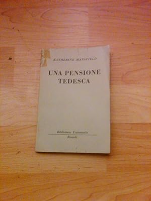 Bild des Verkufers fr Una Pensione Tedesca zum Verkauf von H&G Antiquarian Books