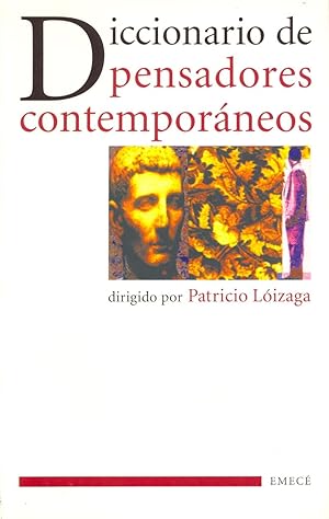 Immagine del venditore per DICCIONARIO DE PENSADORES CONTEMPORANEOS venduto da Libreria 7 Soles