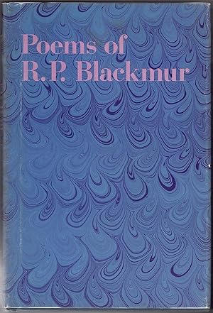 Bild des Verkufers fr Poems of R. P. Blackmur zum Verkauf von Champ & Mabel Collectibles