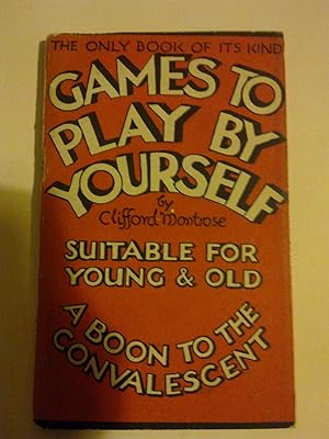 Games To Play By Yourself