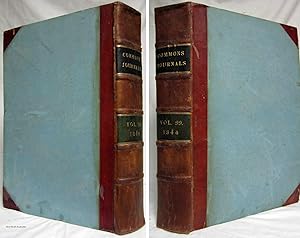 JOURNALS OF THE HOUSE OF COMMONS From February the 1st, 1844, in the Seventh Year of the Reign of...