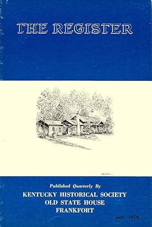 Immagine del venditore per THE REGISTER OF THE KENTUCKY HISTORICAL SOCIETY. venduto da Legacy Books