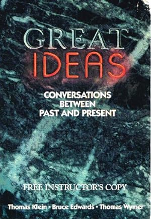 Image du vendeur pour Great Ideas: Conversations Between Past and Present mis en vente par Round Table Books, LLC