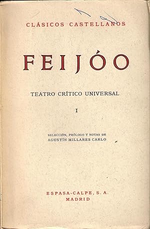 Teatro Critico Universal Volume 1