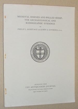 Seller image for Medieval Horned & Polled Sheep: The Archaeological & Iconographic Evidence for sale by Nigel Smith Books