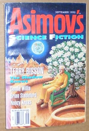 Image du vendeur pour Asimov's Science Fiction Magazine Vol.17 No.10, September 1993 mis en vente par Nigel Smith Books