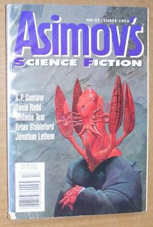 Immagine del venditore per Asimov's Science Fiction Magazine Vol.17 No.15, mid-December 1993 venduto da Nigel Smith Books