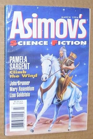 Bild des Verkufers fr Asimov's Science Fiction Magazine Vol.18 No.3, March 1994 zum Verkauf von Nigel Smith Books