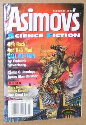 Immagine del venditore per Asimov's Science Fiction Magazine Vol.21 No.2, February 1997 venduto da Nigel Smith Books