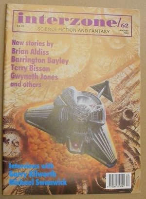 Image du vendeur pour Interzone Science Fiction & Fantasy 62, August 1992 mis en vente par Nigel Smith Books