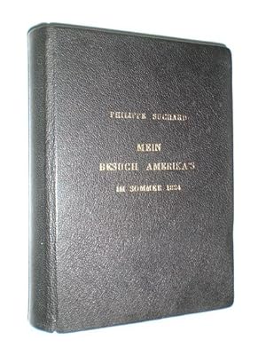 Imagen del vendedor de Mein Besuch Amerika's im Sommer 1824. Ein Flug durch die Vereinstaaten Maryland, Pensylvanien, New-York zum Niagarafall, und durch die Staaten Ohio, Indiana, Kentucky und Virginien zurck. a la venta por Stefan Kpper