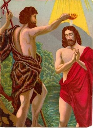 Il Battista battezza Gesù di Nazaret