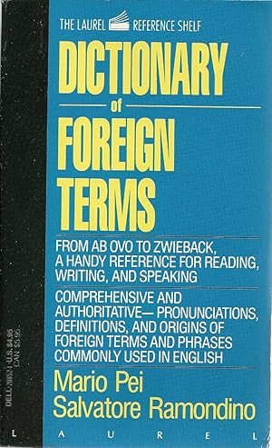 DICTIONARY OF FOREIGN TERMS