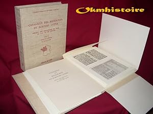 Seller image for CATALOGUE DES MANUSCRITS EN ECRITURE LATINE Portant des Indications de Date, de Lieu ou de Copiste. --------------- TOME 7 : Ouest de la France et Pays de Loire . ( en 2 volumes /2 : TEXTE + PLANCHES ) for sale by Okmhistoire