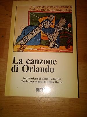 Bild des Verkufers fr La canzone di Orlando zum Verkauf von H&G Antiquarian Books