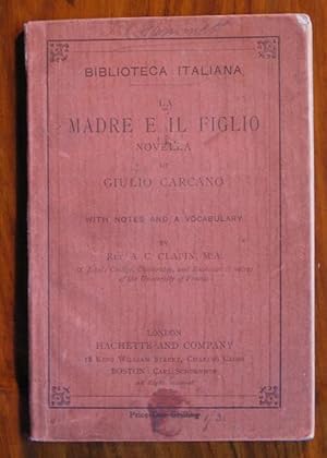 Imagen del vendedor de La Madre e il Figlio Novella a la venta por C L Hawley (PBFA)