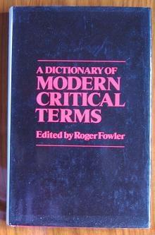 Image du vendeur pour A Dictionary of Modern Critical Terms mis en vente par C L Hawley (PBFA)