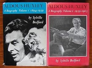 Seller image for Aldous Huxley: A Biography, Volume 1 1894-1939 & Volume 2 1939-1963 for sale by C L Hawley (PBFA)