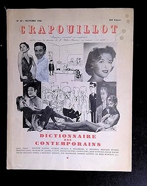 Seller image for Crapouillot numro 42 : octobre 1958 - Dictionnaire des contemporains * for sale by LibrairieLaLettre2