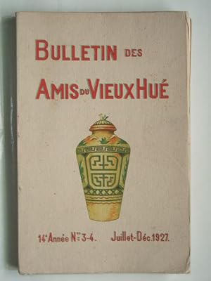 Seller image for Bulletin des Amis du Vieux Hu, 14me anne, n3-4, juillet-dc. 1927, for sale by LIBRAIRIE L'OPIOMANE