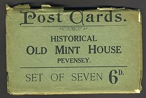 Seven Postcards showing the Historical Old Mint House at Pevensey