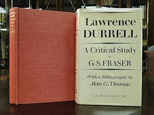 Imagen del vendedor de LAWRENCE DURRELL a Critical Study a la venta por The Antiquarian Shop