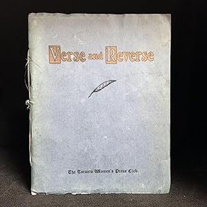 Immagine del venditore per Verse and Reverse (Contributor Jean Blewett--Wake-Song of Coleraine; Jean Blewett--Wife; Florence Randal Livesay--Affianced; Florence Randal Livesay--Gold Ladies; L.M. Montgomery--Gate of Dream; L.M. Montgomery--Winter Song; Charlotte Whitton--Old Houses; Charlotte Whitton--Ward Prayer.) venduto da Burton Lysecki Books, ABAC/ILAB